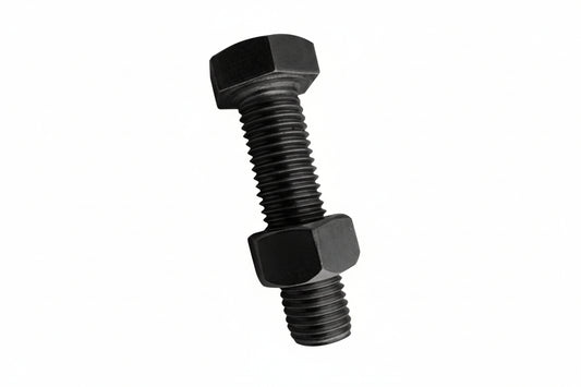 PERNO HEXAGONAL NEGRO CON TUERCA 1/2X 4 1/2PLG