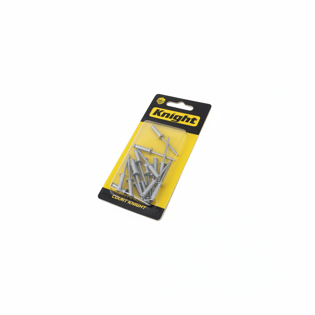 SET DE REMACHES 4X16MM KNIGHT 1/8X5/8 PULG