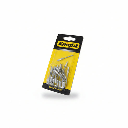 SET DE REMACHES 4X10MM KNIGHT 1/8X3/8 PLG