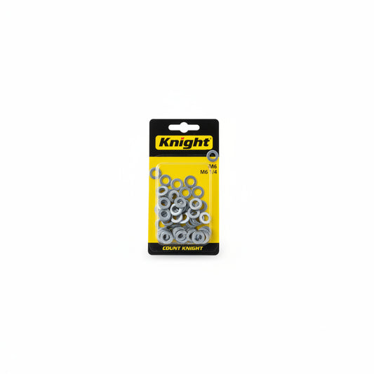 SET DE ARANDELAS GALVANIZADAS M6 KNIGHT 1/4