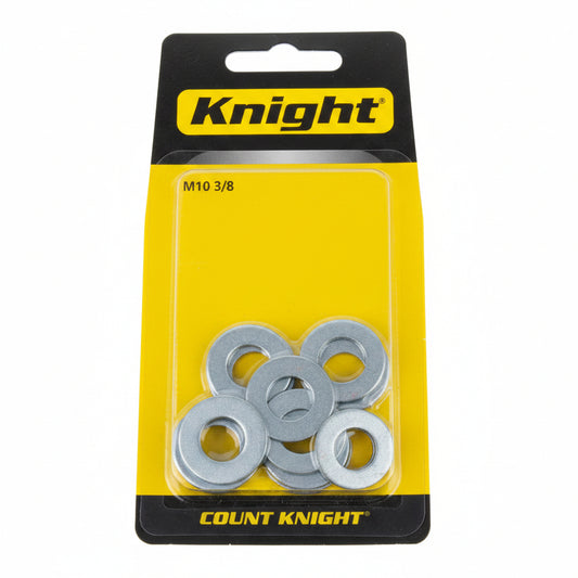 SET DE ARANDELAS GALVANIZADAS M10 KNIGHT 3/8
