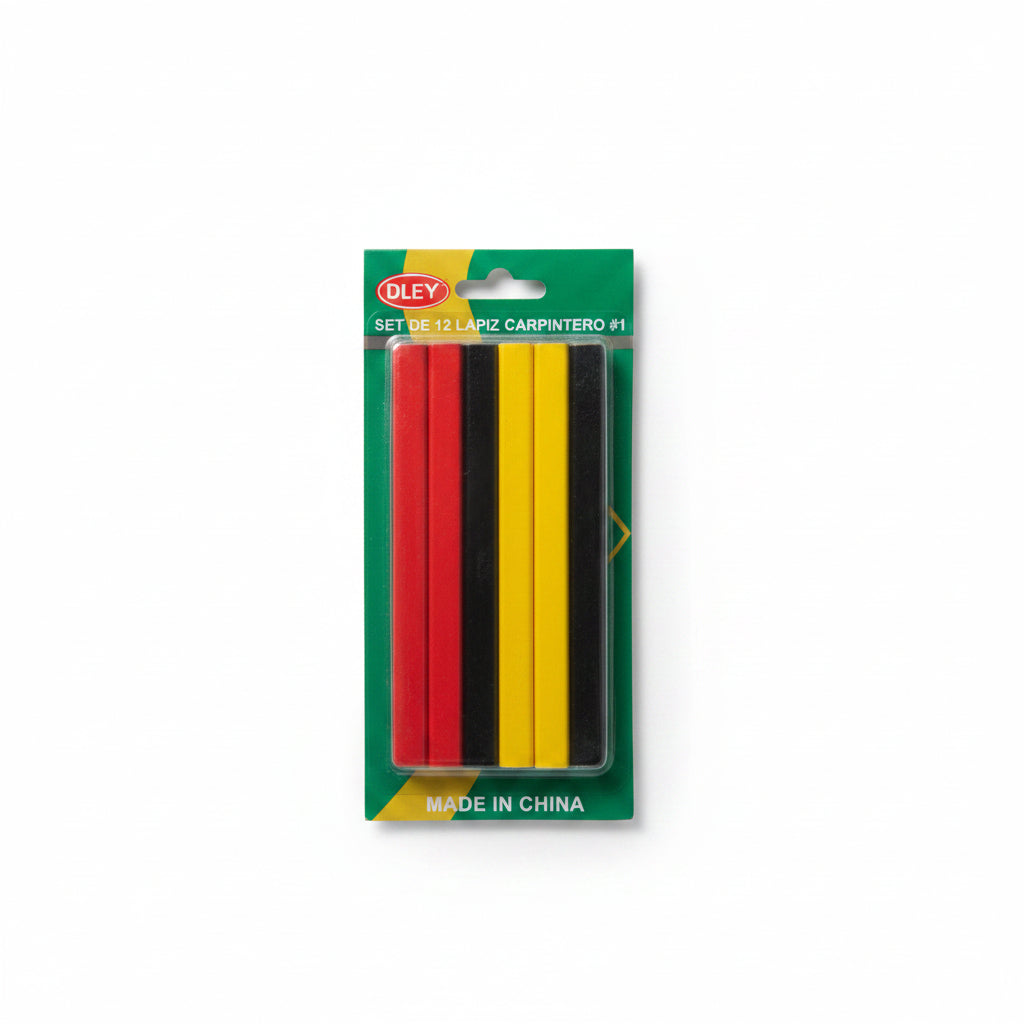 SET DE 12 LAPIZ CARPINTERO #1