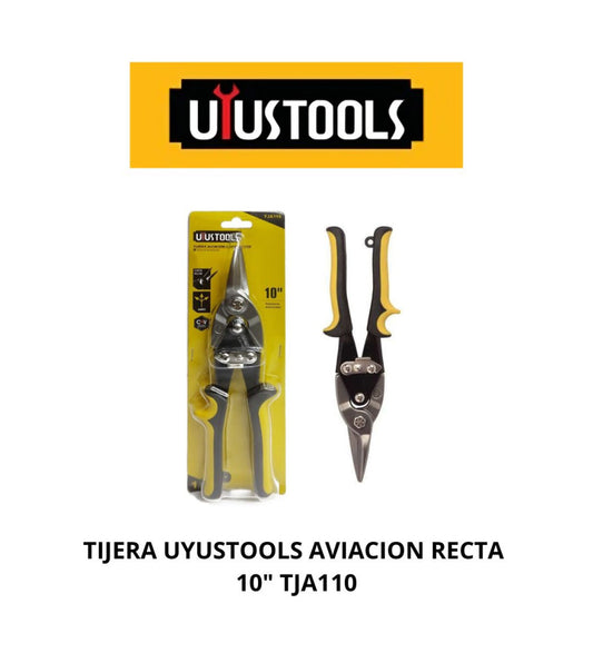 TIJERA AVIACION RECTA DE 10 PLG UYUSTOOLS TJA110