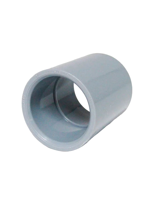 UNION PVC PARA DUCTO GRIS DE 1 PLG